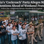 India’s ‘Cockroach’ Party Alleges Mass Detentions Ahead of Weekend Protest 