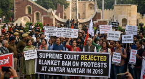 Supreme Court Rejected Blanket Ban on Protests at Jantar Mantar in 2018