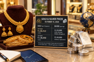 Gold, Silver Prices on October 14: Check Latest Rates in Delhi, Mumbai, Kolkata and Other Cities