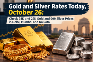 Gold and Silver Rates Today, October 26: Check 24K and 22K Gold and 999 Silver Prices in Delhi, Mumbai and Kolkata