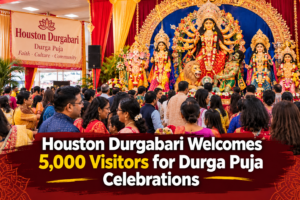 Houston Durgabari Welcomes 5,000 Visitors for Durga Puja Celebrations