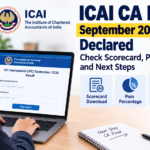 ICAI CA Inter September 2026 Results Declared: Check Scorecard, Pass Percentage and Next Steps