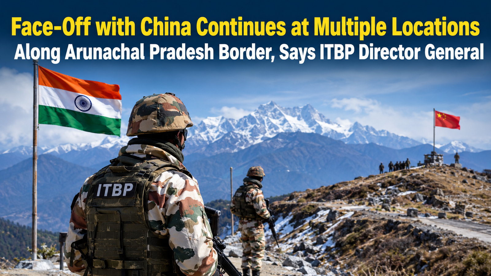 Face-Off with China Continues at Multiple Locations Along Arunachal Pradesh Border, Says ITBP Director General