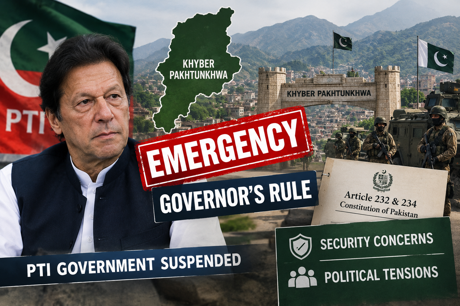 Why Pakistan Declared an Emergency in Imran Khan’s Party-Led Khyber Pakhtunkhwa and Introduced Governor’s Rule