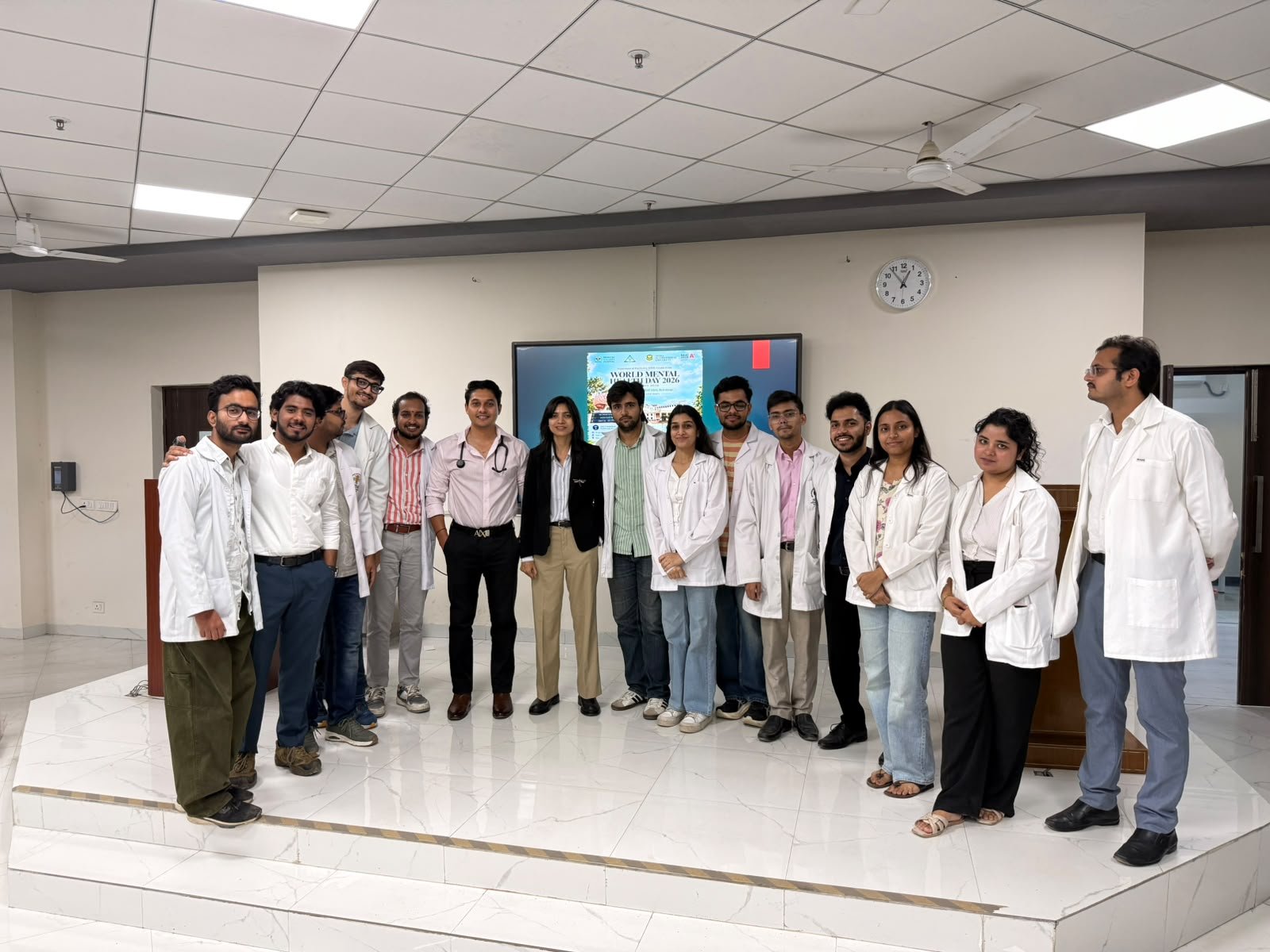 NIIMS Greater Noida Marks World Mental Health Day with Student Awareness Activities