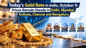 Today’s Gold Rate in India, October 9: Prices Remain Steady in Delhi, Mumbai, Kolkata, Chennai and Bengaluru 
