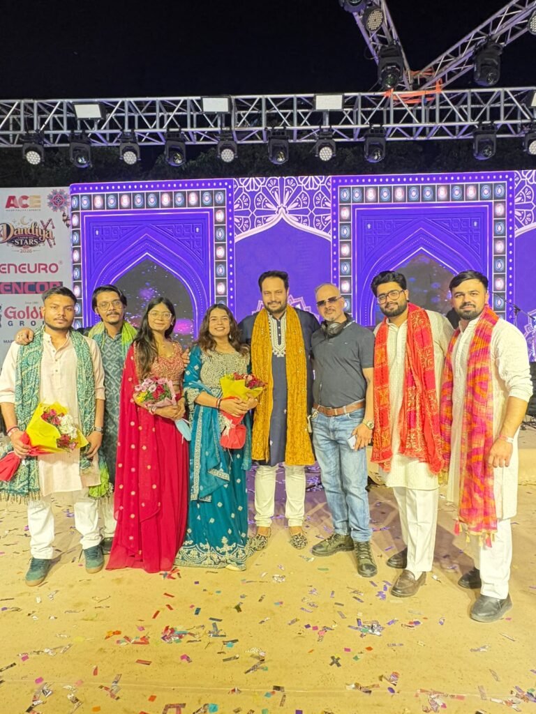 Ace Hospitality Organises ‘Dandiya Under the Stars’ in Gurgaon with Shiva Choudhary, Draws Over 10,000 Attendees